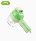 Mini hachoir électrique sans fil 4 en 1 à persil et ail