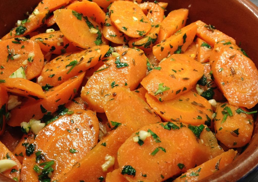 salade de carottes à la marocaine