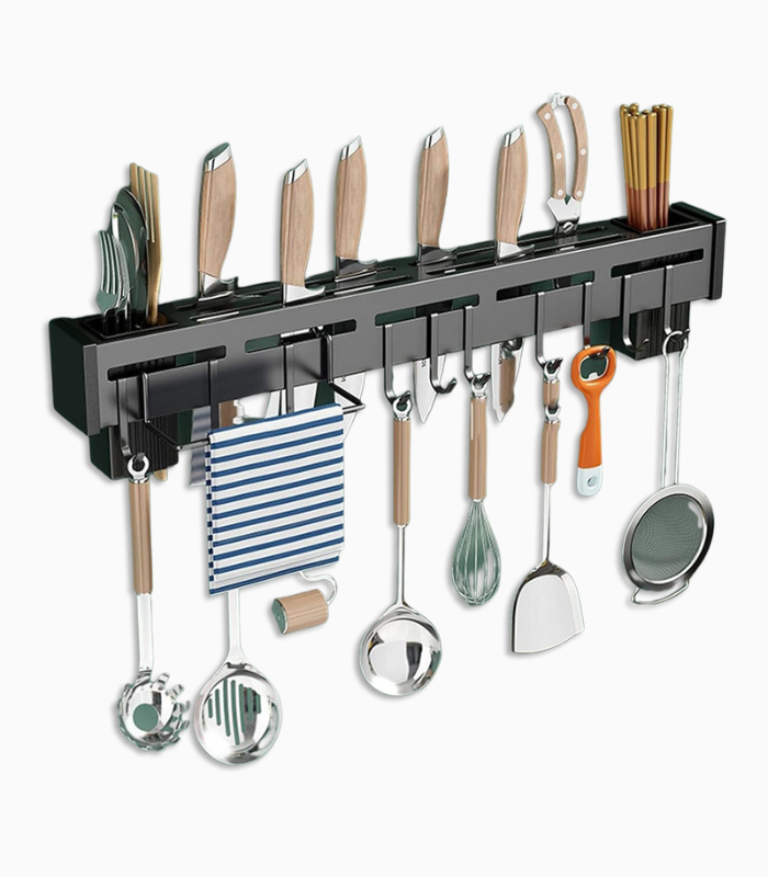 Supports à crochet mural, Organisateur d'ustensiles de cuisine et  d'ustensiles, Porte-outils à crochet d'ustensile de cuisine