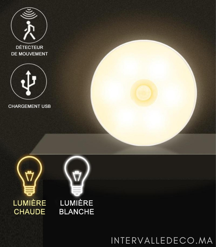 Lumières Intérieures De Voiture LED Sans Fil Éclairage - Temu