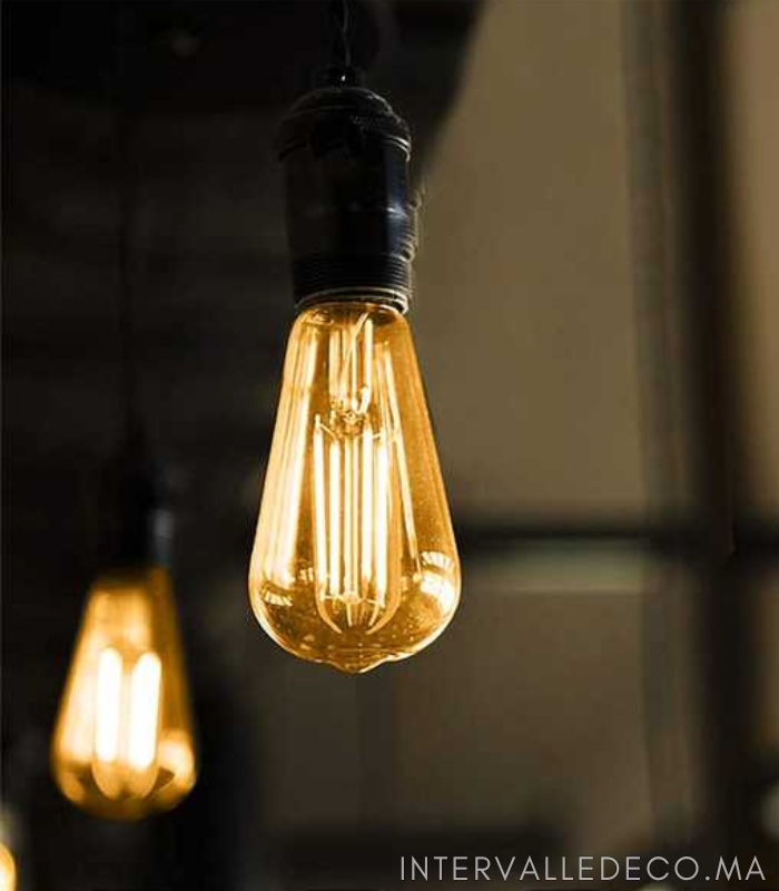 Ampoule LED Edison E27 vintage - Éclairage rétro et économique