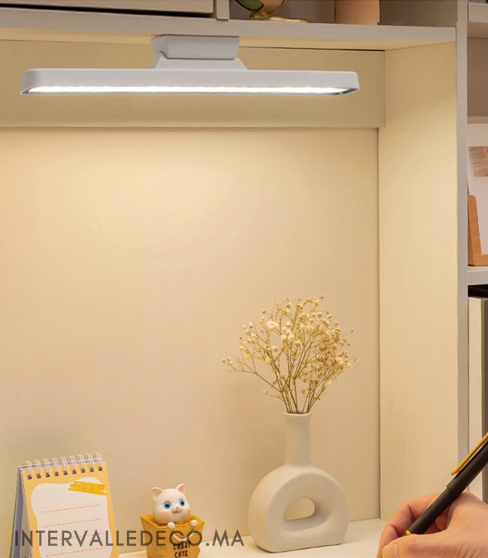 Luminaire LED sans fil pour éclairage dressing, bibliothèque