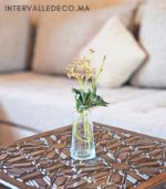 Soliflore en verre soufflé