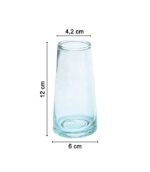 Vase soliflore en verre soufflé