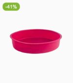 Moule à cake et gâteau en silicone – Diamètre 24,5 cm