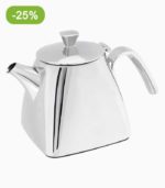 Théière moderne en inox – Design Zenit – 0.6L / 0.9L