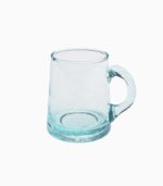 Mug Beldi en verre transparent artisanal