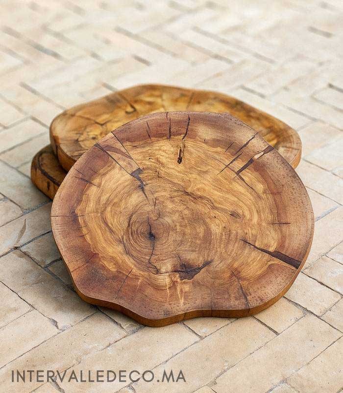 Planche de présentation en bois