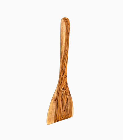 Spatule en bois d'olivier artisanale