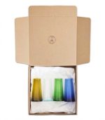 Coffret cadeau marocain - soliflores en verre soufflé