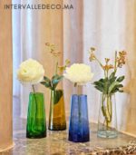 soliflores en verre soufflé