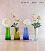 vases en verre soufflé