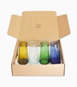 Coffret artisanal - soliflores en verre soufflé