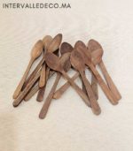 Cuillère à café en bois de nouer