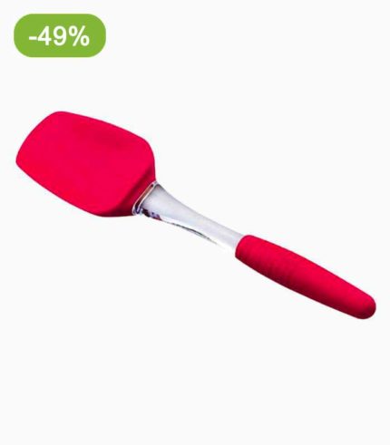 Grande spatule en silicone pour cuisine et pâtisserie