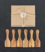 Petites spatules en bois d'olivier