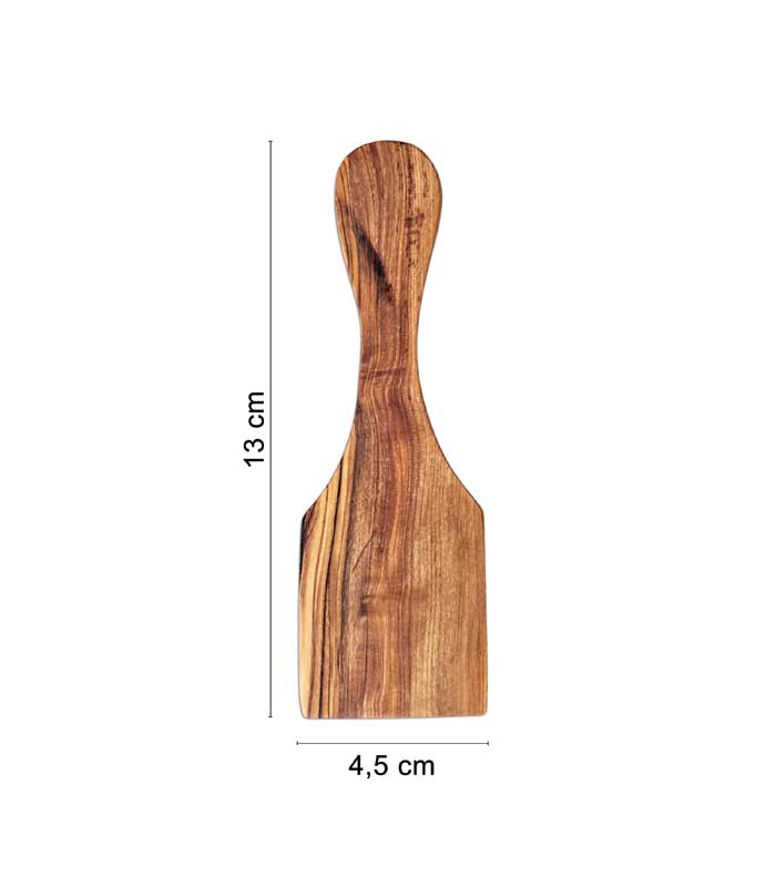 Petite spatule pour raclette en bois