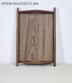 Plateau de service rectangulaire en bois