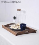 Plat rectangulaire en bois