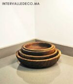 Saladier en bois de noyer 20 cm à 30 cm – Image 8