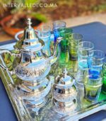 Service de thé marocain