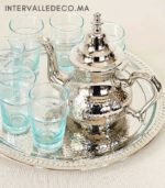 théière marocaine martelée