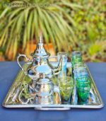 service de thé marocain martelé