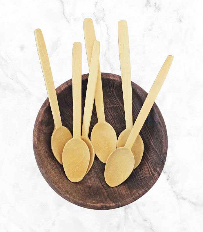 Cuillères à soupe en bois