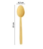 Cuillère à soupe en bois d’oranger – Lot de 6 – Image 6