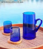 carafe beldi bleu