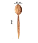 Cuillère à soupe en bois d’olivier – Fabrication artisanale – Image 9
