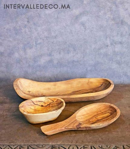 Coffret cadeau artisanal en bois d’olivier