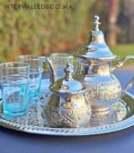 Sucrier traditionnel en cuivre nickelé