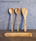 Ustensiles en bois d’olivier