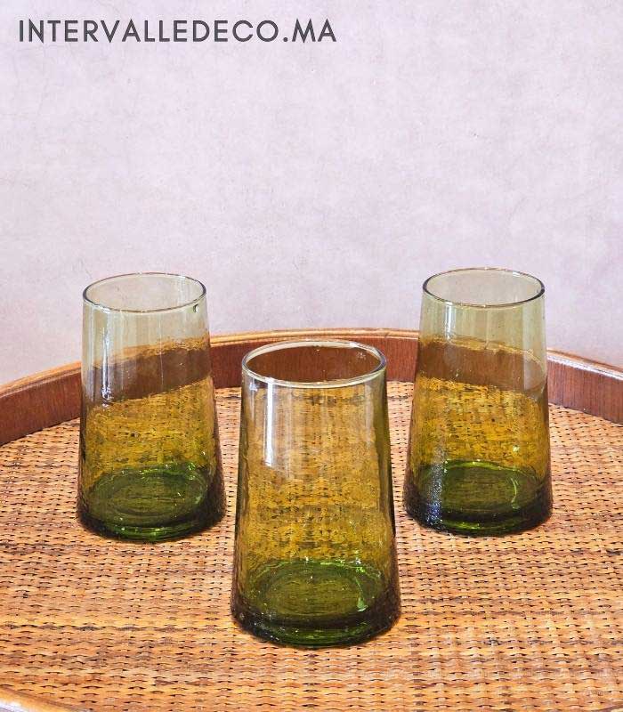 Verre à jus beldi marron